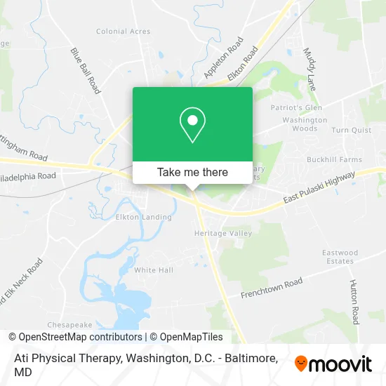 Ati Physical Therapy map