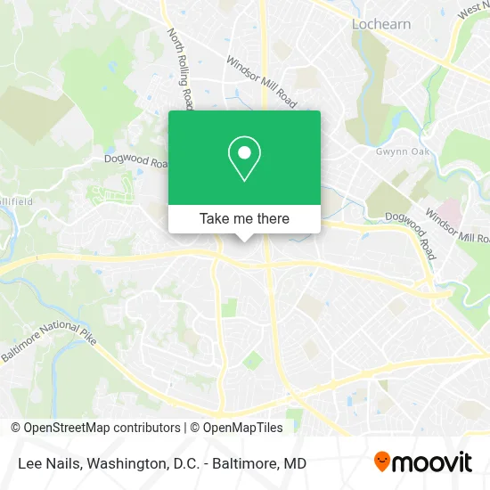 Lee Nails map