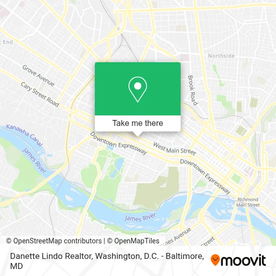 Danette Lindo Realtor map