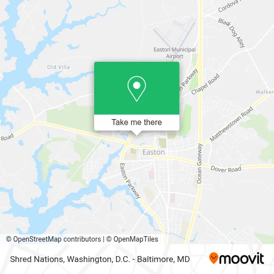 Shred Nations map
