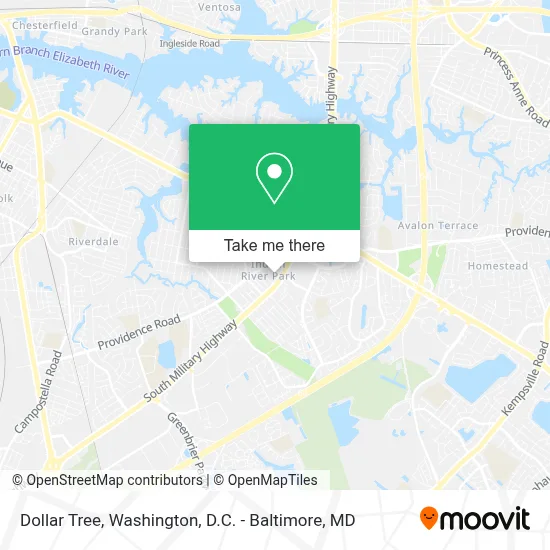 Dollar Tree map