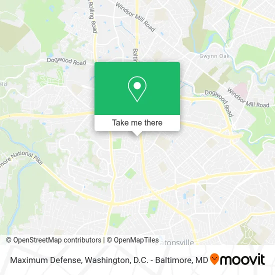 Maximum Defense map
