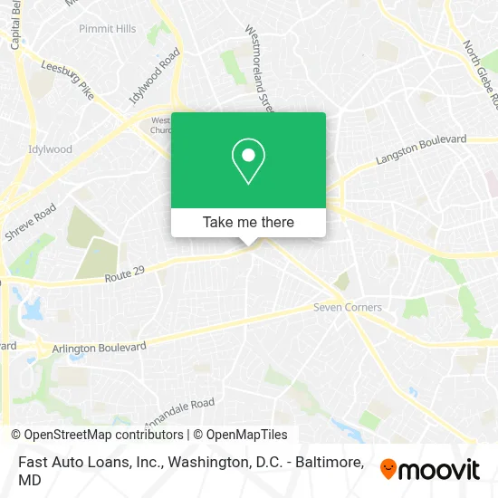 Fast Auto Loans, Inc. map