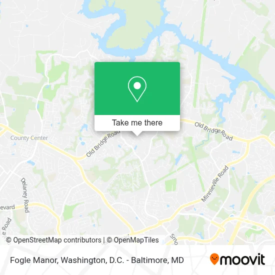 Fogle Manor map