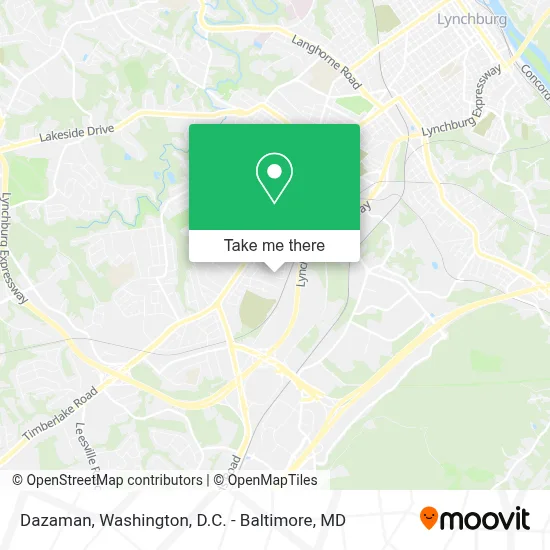 Dazaman map