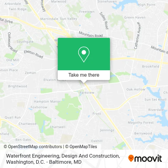 Waterfront Engineering, Design And Construction map