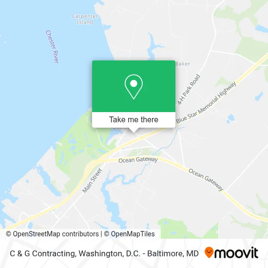C & G Contracting map