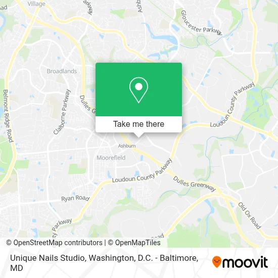 Unique Nails Studio map