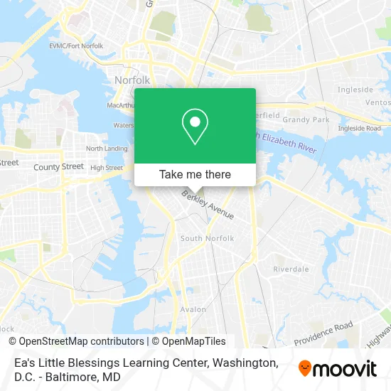 Ea's Little Blessings Learning Center map