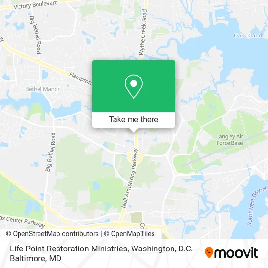 Life Point Restoration Ministries map