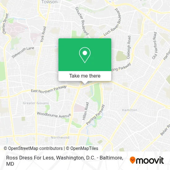 Ross Dress For Less map