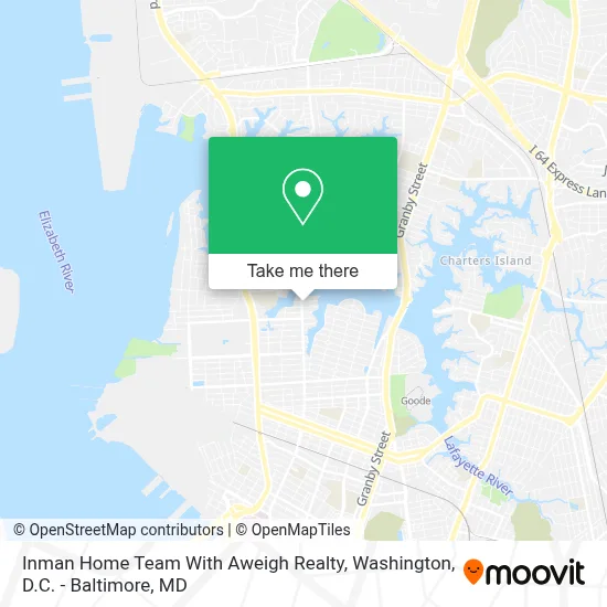 Inman Home Team With Aweigh Realty map