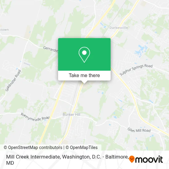 Mill Creek Intermediate map