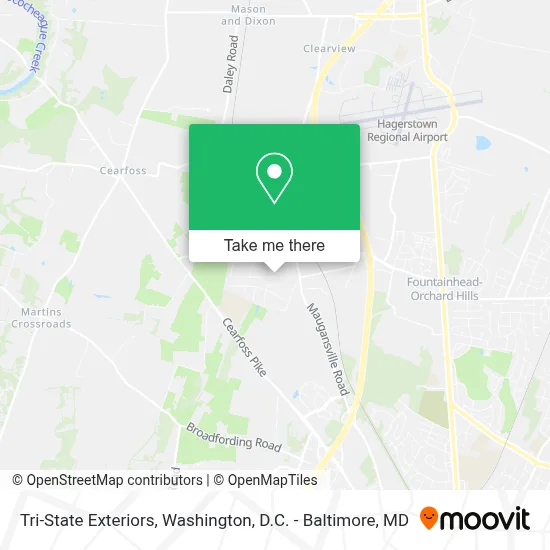 Tri-State Exteriors map