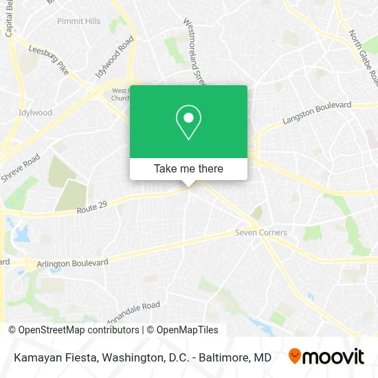 Kamayan Fiesta map