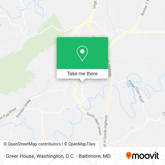 Greer House map