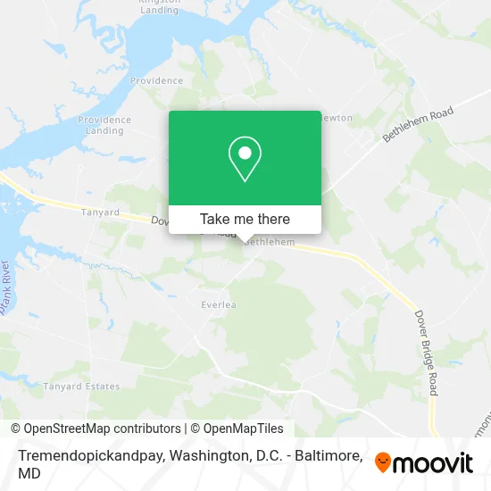 Tremendopickandpay map