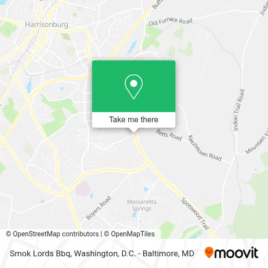 Smok Lords Bbq map