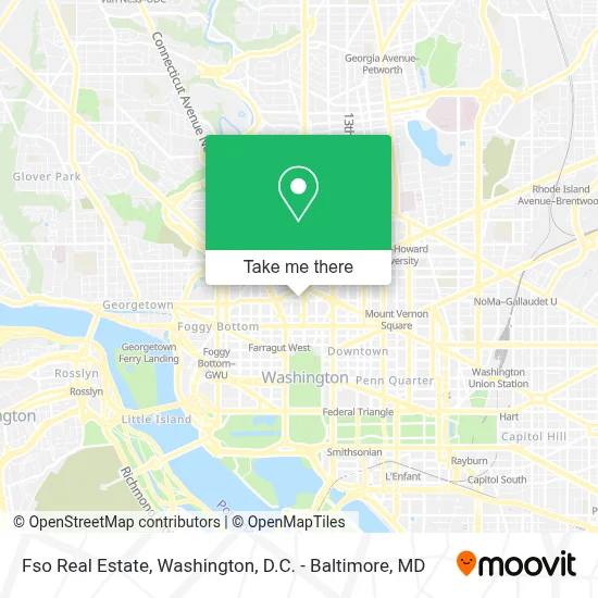Fso Real Estate map