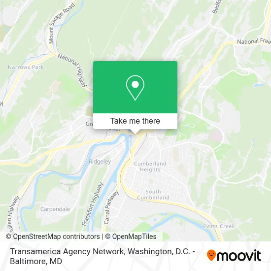 Transamerica Agency Network map