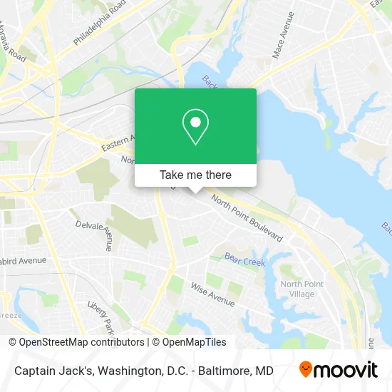 Captain Jack's map