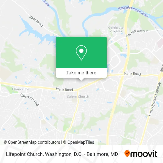 Lifepoint Church map