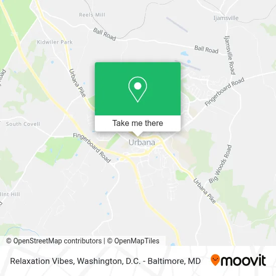 Relaxation Vibes map