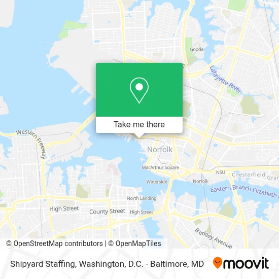 Shipyard Staffing map