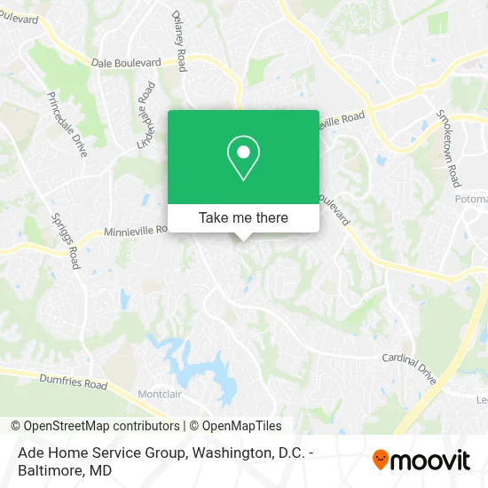 Ade Home Service Group map