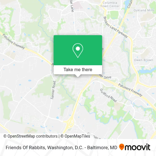 Friends Of Rabbits map