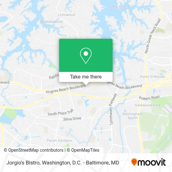 Jorgio's Bistro map