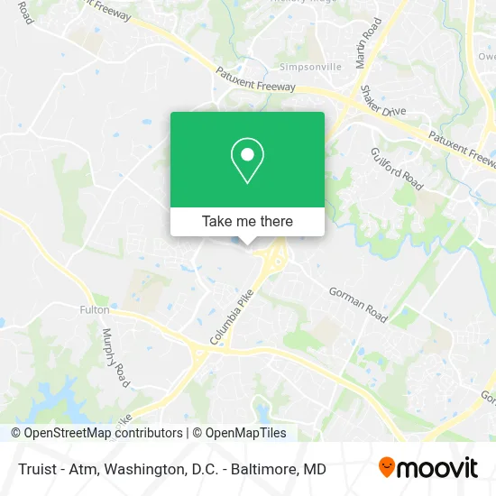Truist - Atm map