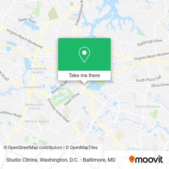 Studio Citrine map