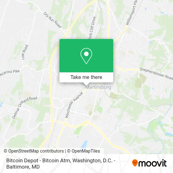 Bitcoin Depot - Bitcoin Atm map