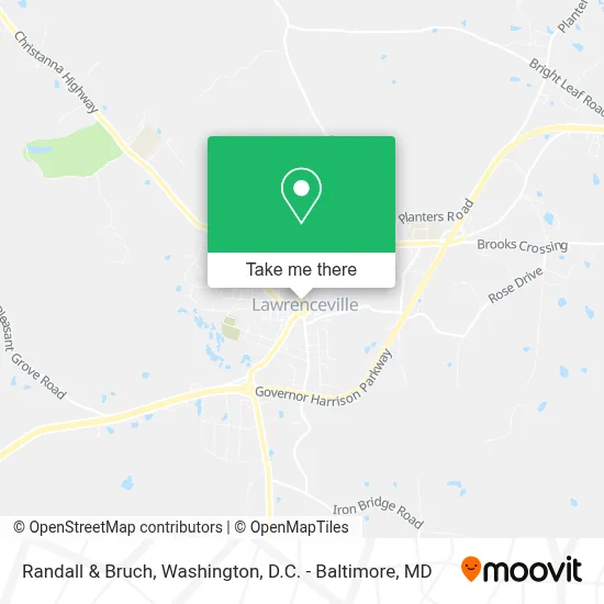 Randall & Bruch map