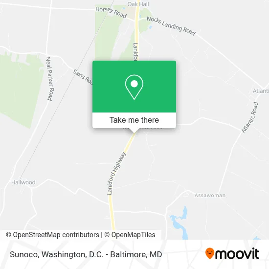 Sunoco map