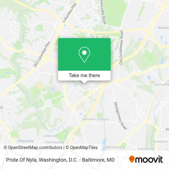 Pride Of Nyla map