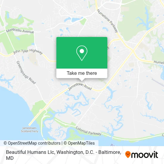 Beautiful Humans Llc map