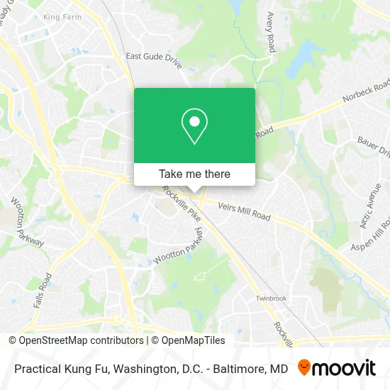 Practical Kung Fu map