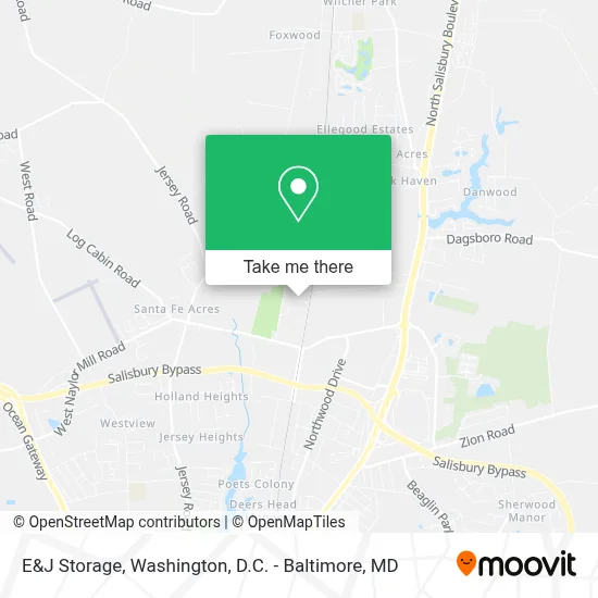 E&J Storage map