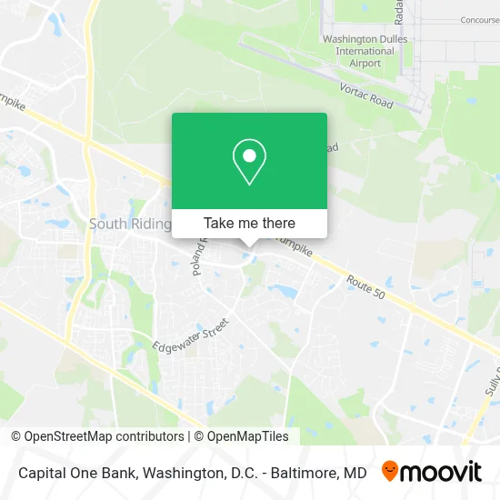Capital One Bank map
