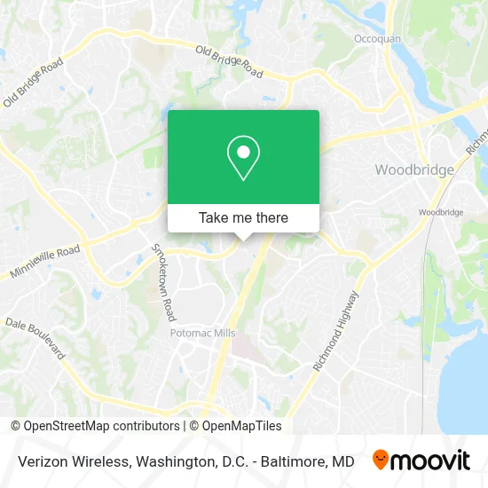 Verizon Wireless map