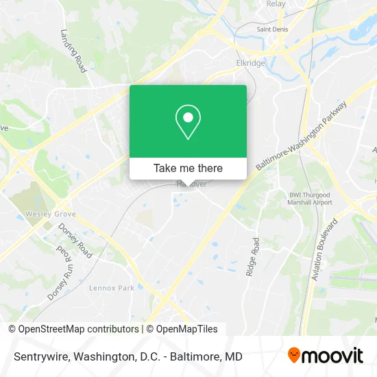 Sentrywire map