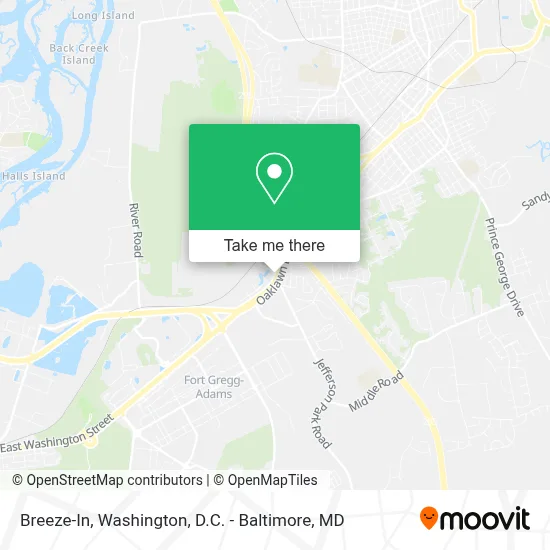 Breeze-In map