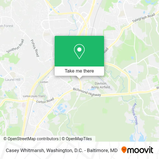 Casey Whitmarsh map