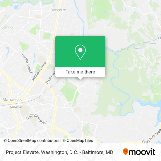 Project Elevate map
