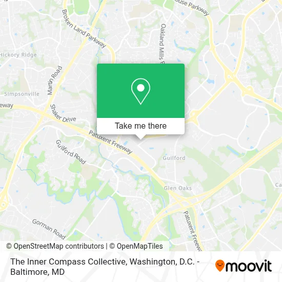 The Inner Compass Collective map