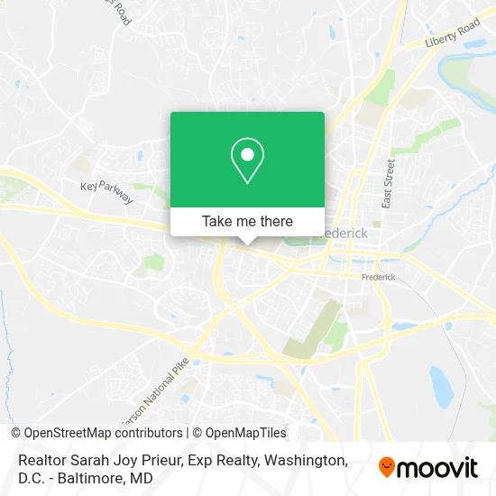 Realtor Sarah Joy Prieur, Exp Realty map