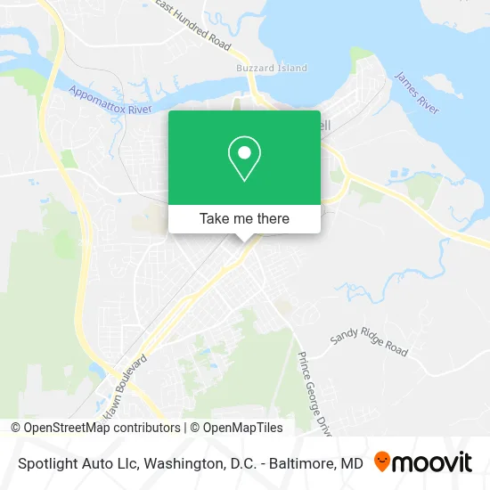 Spotlight Auto Llc map