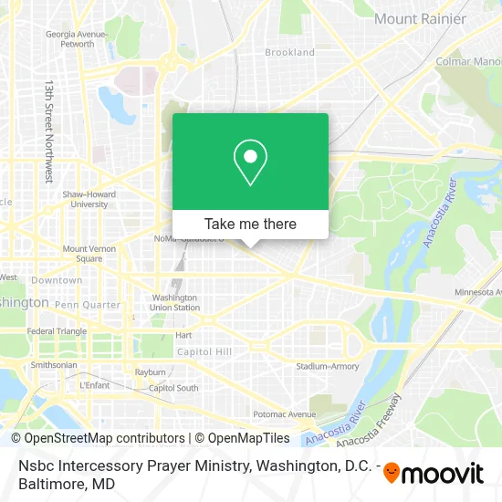 Nsbc Intercessory Prayer Ministry map